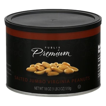 Publix Peanuts, Jumbo Virginia, Salted
