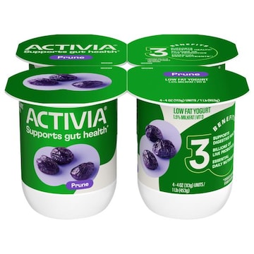 Activia Low Fat Prune Yogurt
