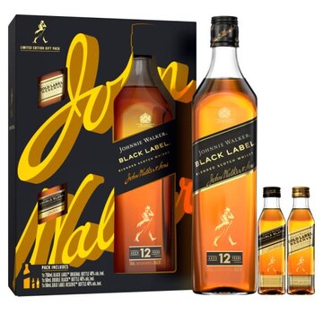 Johnnie Walker Black Label Blended Scotch Aged 12 Years