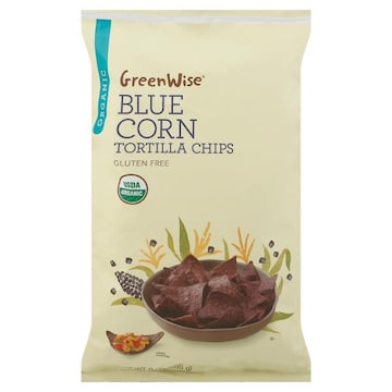 GreenWise Tortilla Chips, Organic, Blue Corn