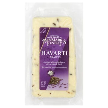 Denmark's Finest Cheese, Havarti, Caraway