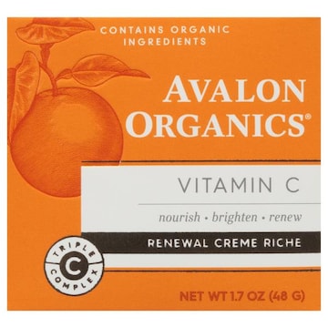 Avalon Organics Renewal Creme Riche, Vitamin C