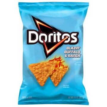 Doritos Blazin' Buffalo & Ranch Flavored Tortilla Chips