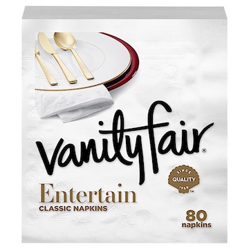 Vanity Fair Napkins, Classic, Entertain, 3-Ply