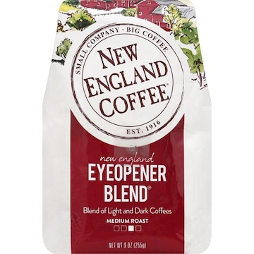New England Coffee Coffee, Freshly Ground, New England EyeOpener Blend