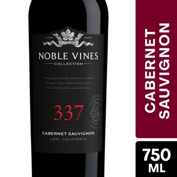 Noble Vines Cabernet Sauvignon, 337, California, 2018