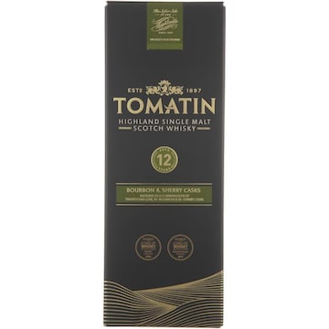 Tomatin Scotch Whisky, Bourbon & Sherry Casks