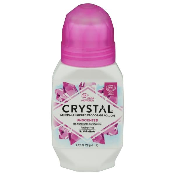 Crystal Deodorant RollOn, MineralEnriched, Unscented Publix Super Markets