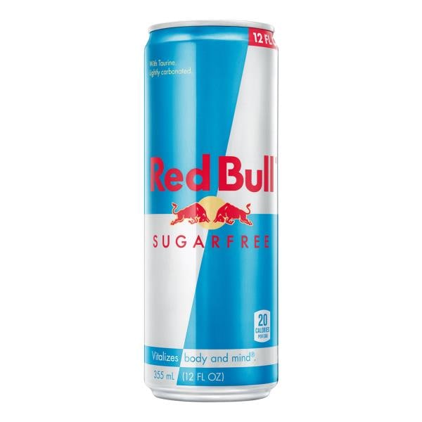 Red Bull Sugar Free Energy Drink 114mg Caffeine, 12 fl oz Can