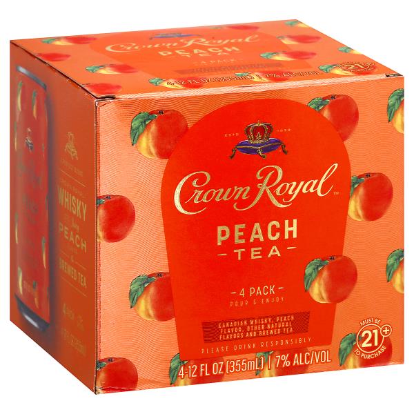 Crown Royal Peach Tea Canadian Whisky Cocktail | Publix Super Markets