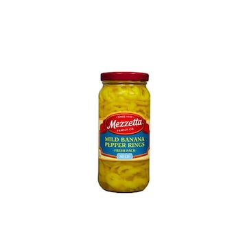 Mezzetta Banana Pepper Rings, Fresh Pack, Mild