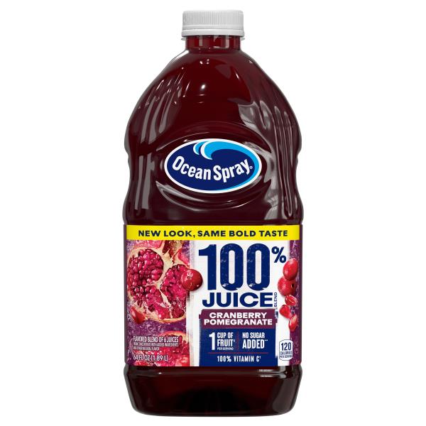 Ocean Spray 100% Juice, Cranberry Pomegranate | Publix Super Markets