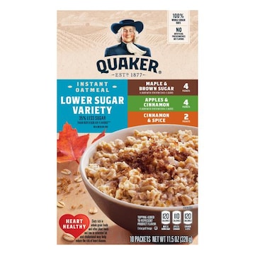 Quaker Instant Oatmeal Variety Instant Oats Hot Cereal