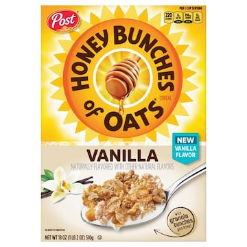 Honey Bunches of Oats Cereal, Vanilla