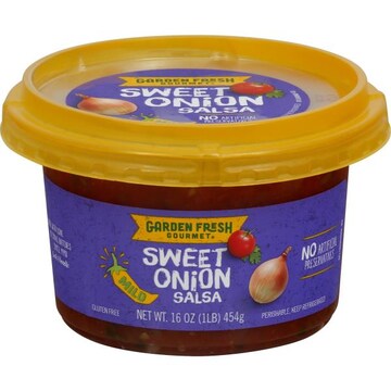 Garden Fresh Gourmet Salsa, Sweet Onion, Mild