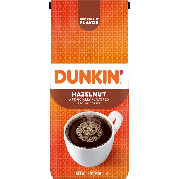 Dunkin' Coffee, Ground, Hazelnut Publix Super Markets