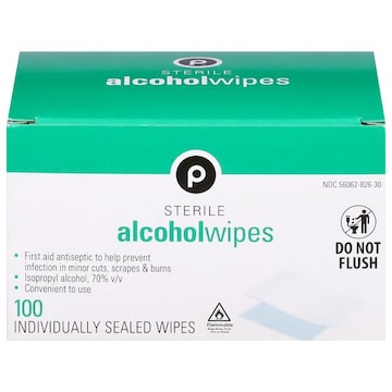 Publix Alcoholwipes, Sterile