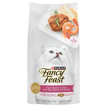 Fancy Feast Gourmet Filet Mignon Flavor with Real Seafood & Shrimp Cat Food