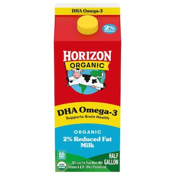 Horizon Organic Milk, DHA Omega-3, Organic, 2% Reduced Fat