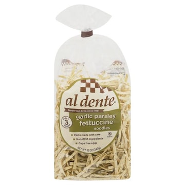 Al Dente Noodles, Garlic Parsley, Fettuccine