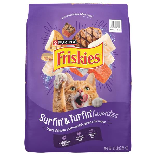 Friskies Surfin' & Turfin' Favorites Cat Food | Publix Super Markets