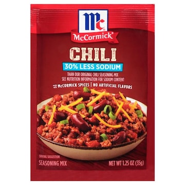 McCormick Less Sodium Chili Seasoning Mix