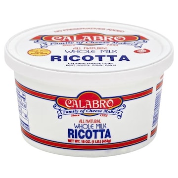Calabro Cheese, Whole Ricotta