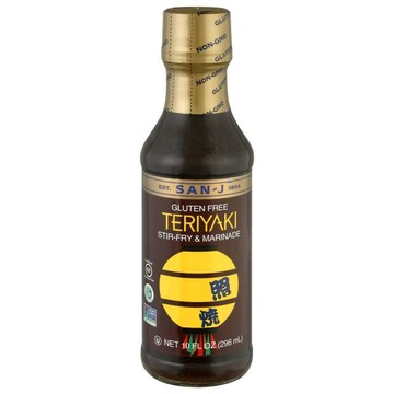 San-J Stir-Fry & Marinade, Gluten Free, Teriyaki
