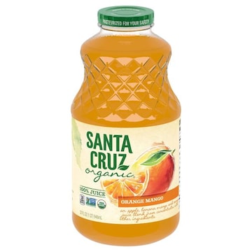 Santa Cruz Organic 100% Juice, Orange Mango