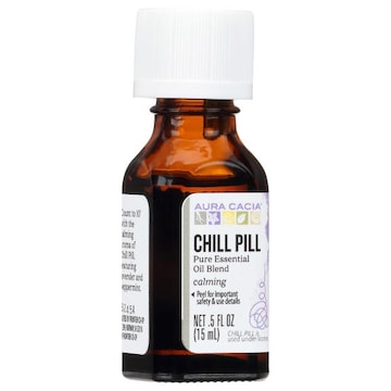Aura Cacia Pure Essential Oil Blend, Chill Pill, Calming
