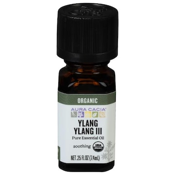 Aura Cacia Pure Essential Oil, Organic, Soothing, Ylang Ylang III