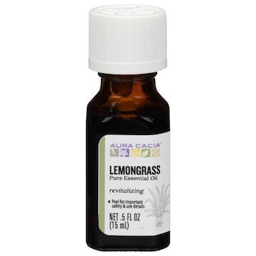 Aura Cacia Pure Essential Oil, Lemongrass, Revitalizing