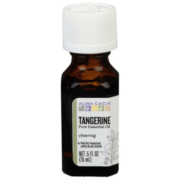 Aura Cacia Pure Essential Oil, Tangerine, Cheering