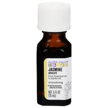 Aura Cacia Pure Essential Oil, Jasmine, Absolute, Sensualizing