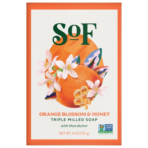 South of France Oval Soap, French Milled, Orange Blossom Honey Publix