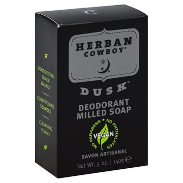 Herban Cowboy Soap, Milled, Dusk