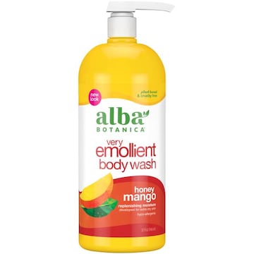 Alba Botanica Very Emollient Honey Mango Body Wash
