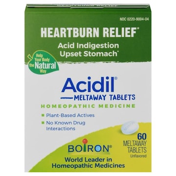 Boiron Heartburn Relief, Meltaway Tablets, Unflavored