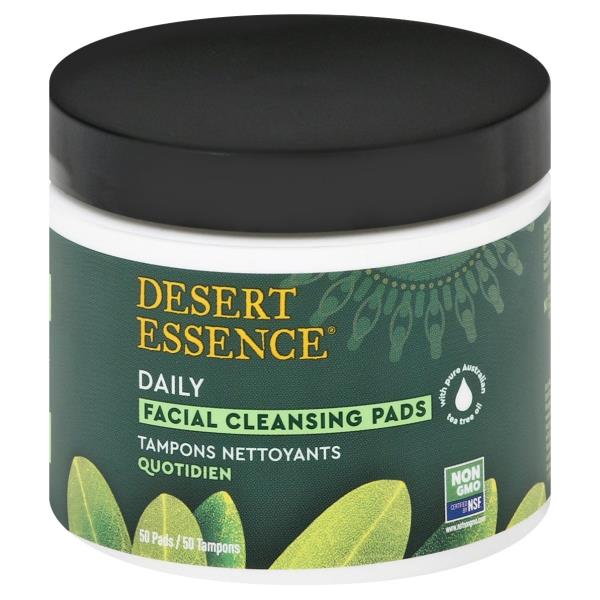 Desert Essence Facial Cleansing Pads, Daily Publix Super Markets