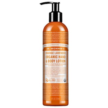 Dr. Bronner's Hand & Body Lotion, Organic, Orange Lavender