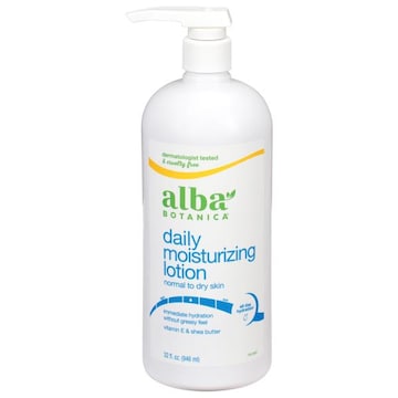 Alba Botanica Daily Moisturizing Lotion, Vitamin E & Shea Butter