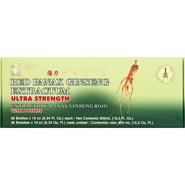 Prince of Peace Panax Ginseng Extractum, Red, Ultra Strength, Oral Liquid