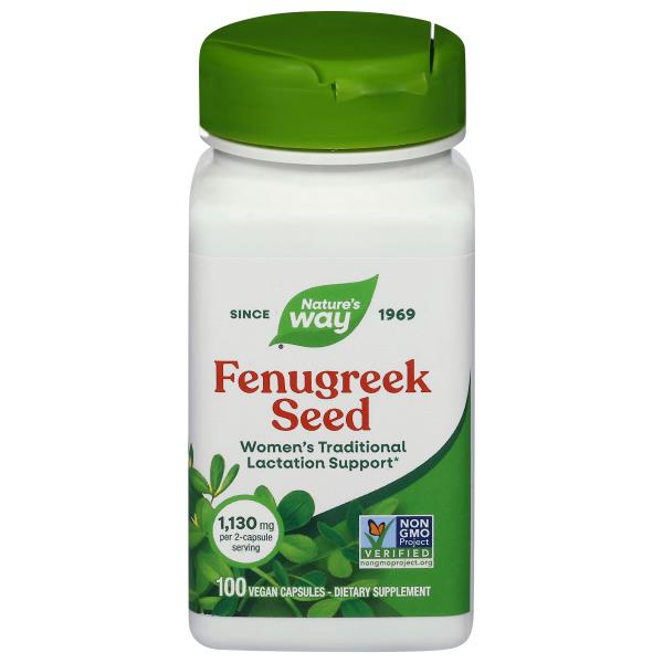 Nature's Way Fenugreek Seed, Vegan Capsules Publix Super Markets