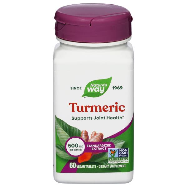 Nature's Way Turmeric, 500 mg, Tablets Publix Super Markets