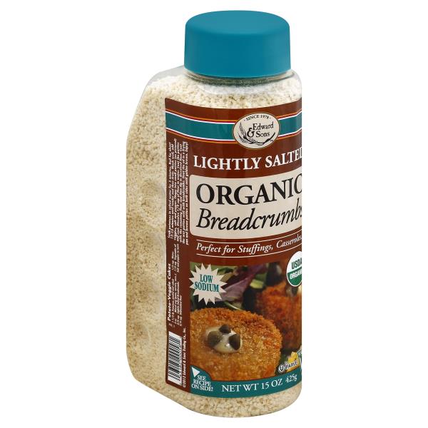 Edward & Sons Breadcrumbs, Organic, Lightly Salted Publix Super Markets