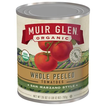 Muir Glen Organic Tomatoes, San Marzano Style, Whole Peeled