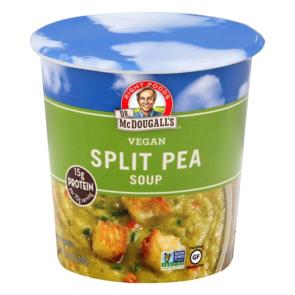 Dr Mcdougalls Soup, Vegan, Split Pea Publix Super Markets