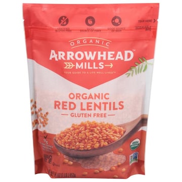 Arrowhead Mills Red Lentils, Organic