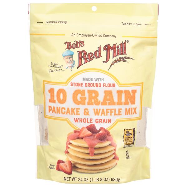 Bob's Red Mill 10 Grain Pancake & Waffle Mix, Whole Grain Publix