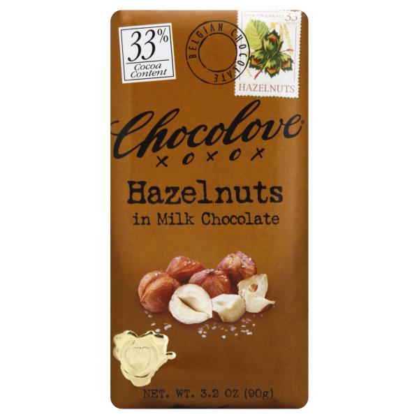 Chocolove Hazelnuts, in Milk Chocolate | Publix Super Markets